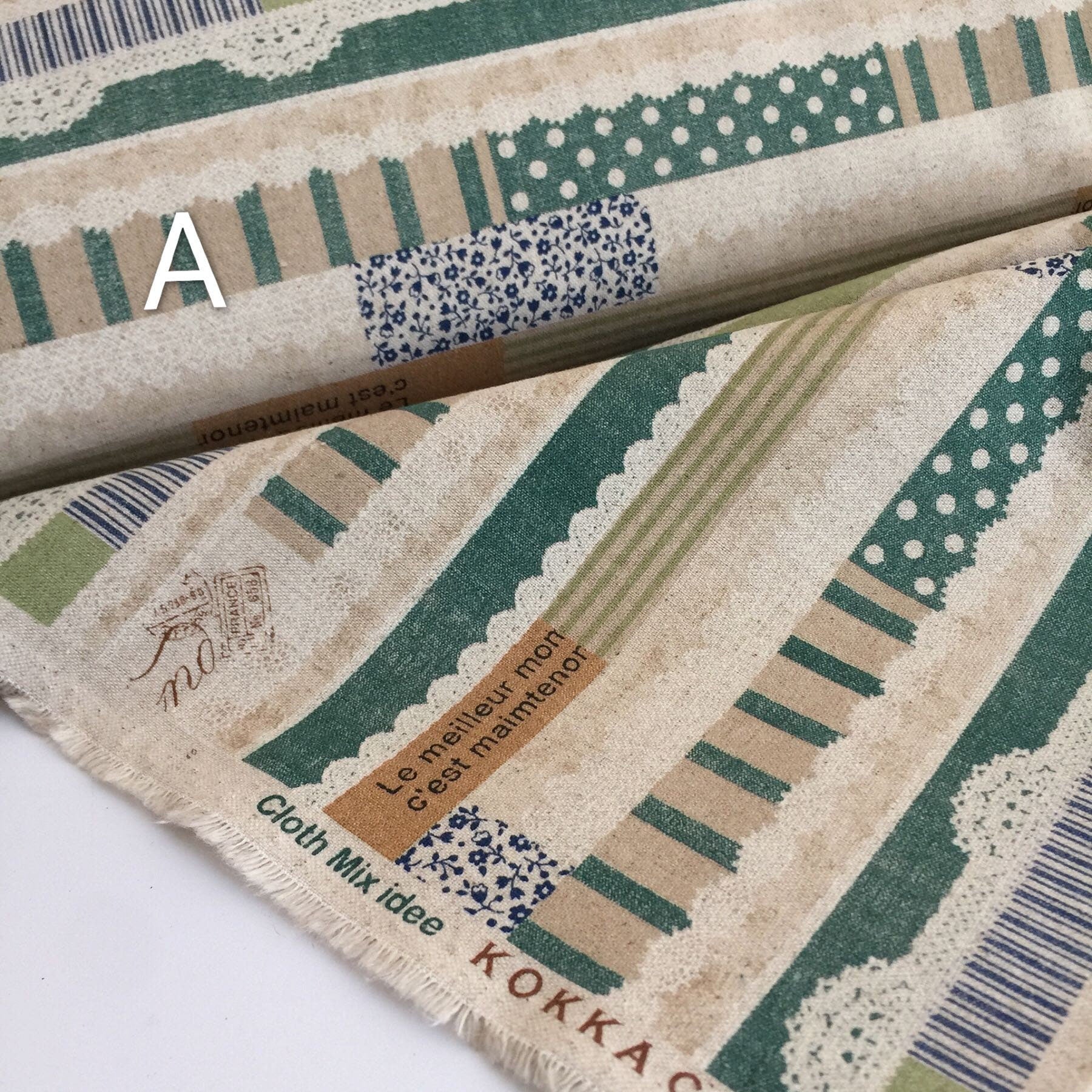 Retro Lace Pattern Cotton Fabric Patchwork Sewing Material 50 x 110cm Pick Color