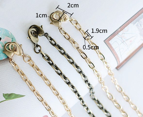 Handbag Chain O Brass Handbag Chain 5mm x 115cm