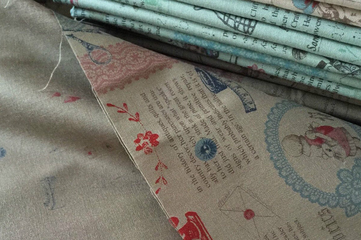 Lovely Girl Sue Pure Cotton Fabric Soft Thin Cotton Fabric Sewing Material 50 x 110cm