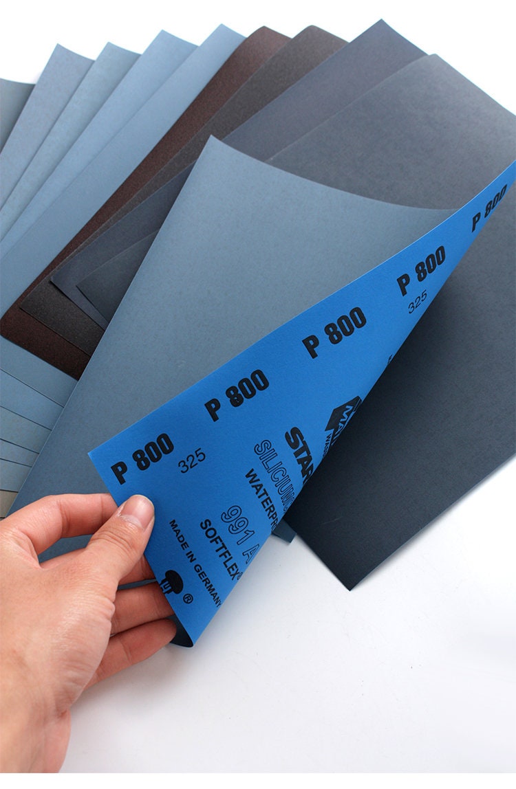 1 pc Sandpaper p240, p400, p600, p800, p1000, p1200, p1500, p2000, p2500, st3000, st5000 Pick Size