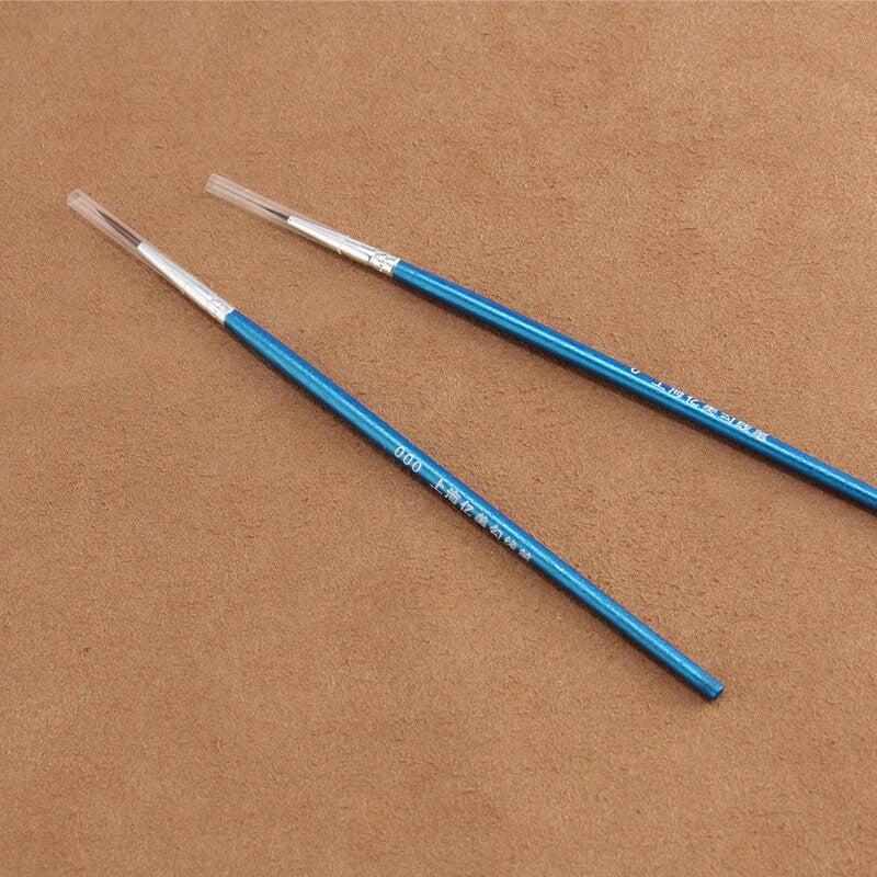 10 Pieces A Set Mini Leather Carving Tool Drawing Dyeing Brush Pen 16cm/17cm