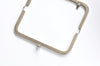 15.5cm x 5.5cm Silver Purse Frame Clasp Glue-In Style Silver / Gunmetal