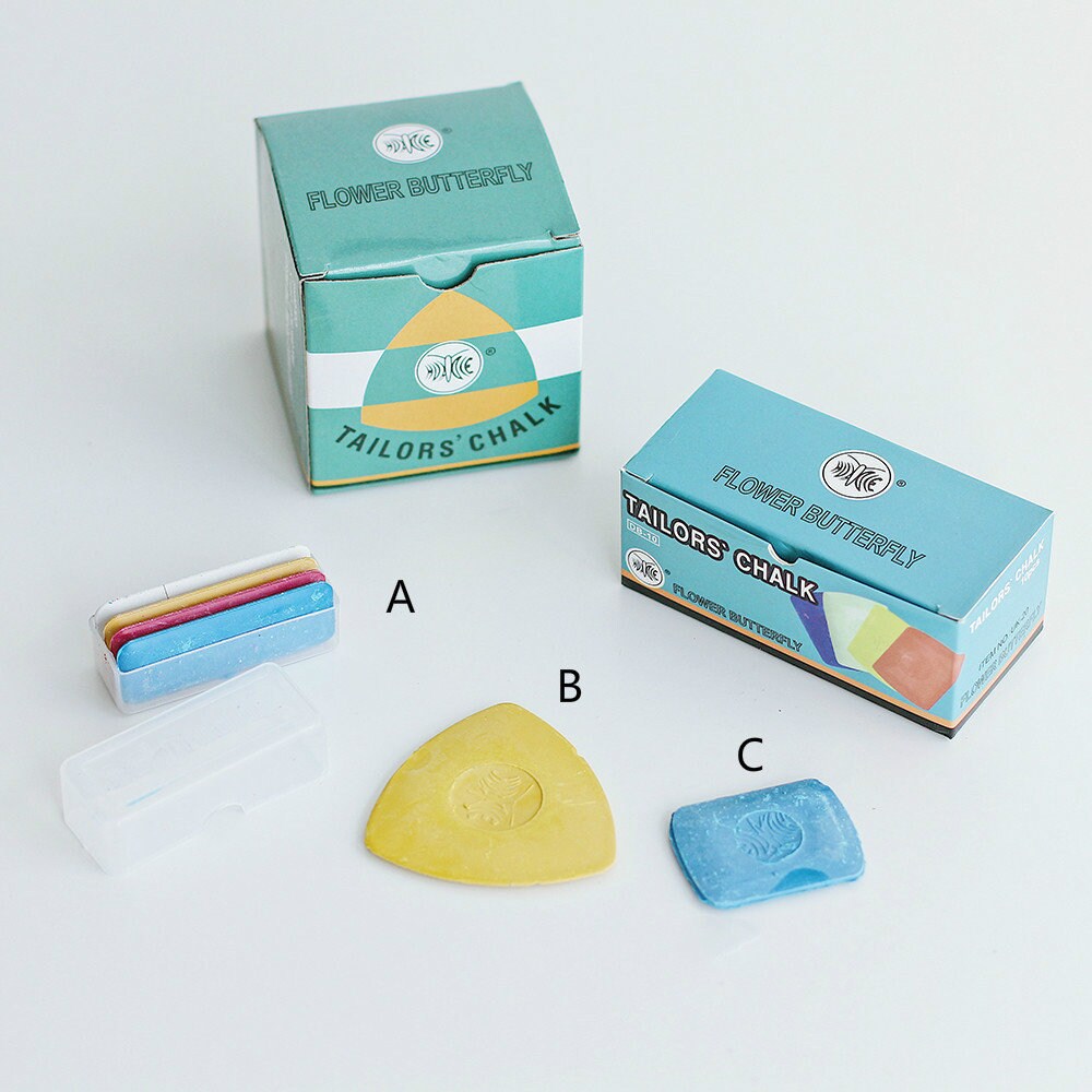 Tailors Chalk In Box Cutting Out Sewing Essential Pick Style