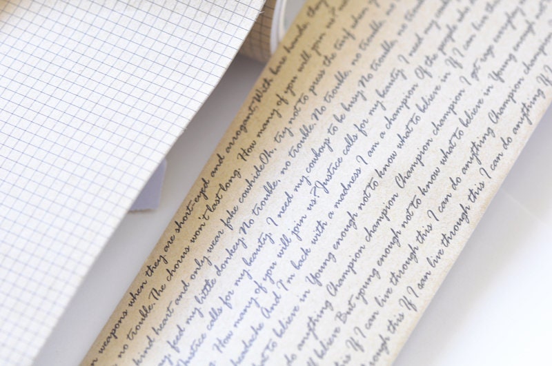 Kraft Washi Tape Wide Masking Tape With Release Paper 60mm wide x 3 Meters No.12227