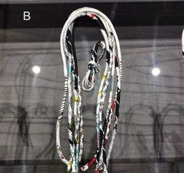 Bag Handle Decoration Rope Round Thickness 4mm x 40cm Pick Color