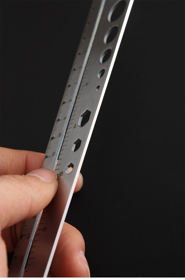 Stainless Steel Ruler Multifunction 26.3cm