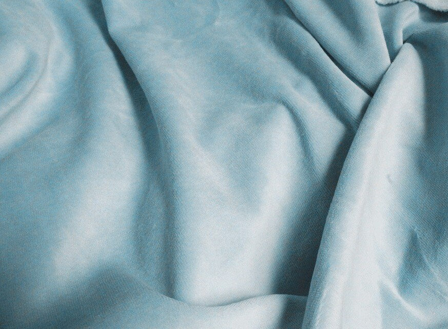 150x50cm Light Blue Elastic Fabric For Teddy Toy Doll Making