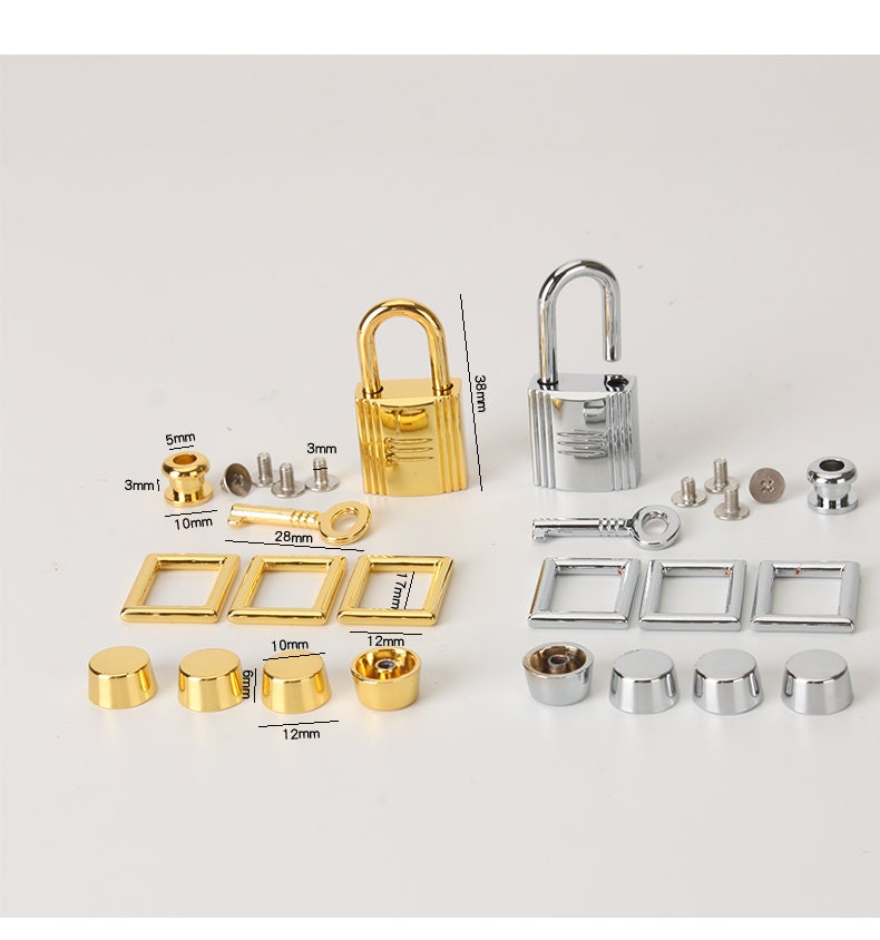 Bag Project Findings Set Silver/Gold Pick Color