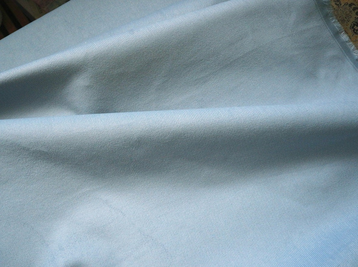 140cm x 50cm Light Blue Elastic Fabric For Teddy Toy Doll Making