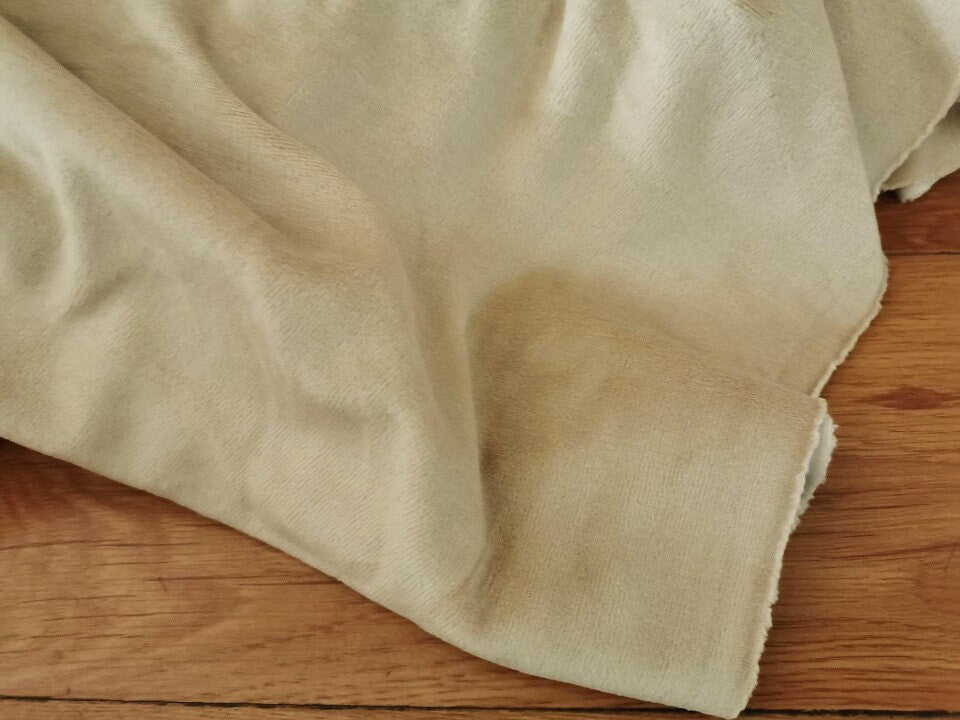 150cm x 50cm Beige Elastic Fabric For Teddy Toy Doll Making