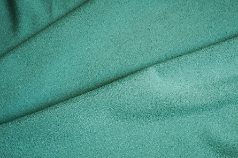 Teal Blue Color Soft 100% Cotton Doll Cloth Fabric 140cm x 50cm