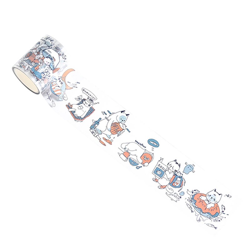 PET Transparent Lined Scrapbooking Washi Tape  50mm x 3 Meters Roll Pick Style