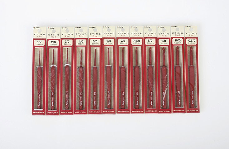 Size 1.8mm to 6.5mm Crochet Hook Pick Size