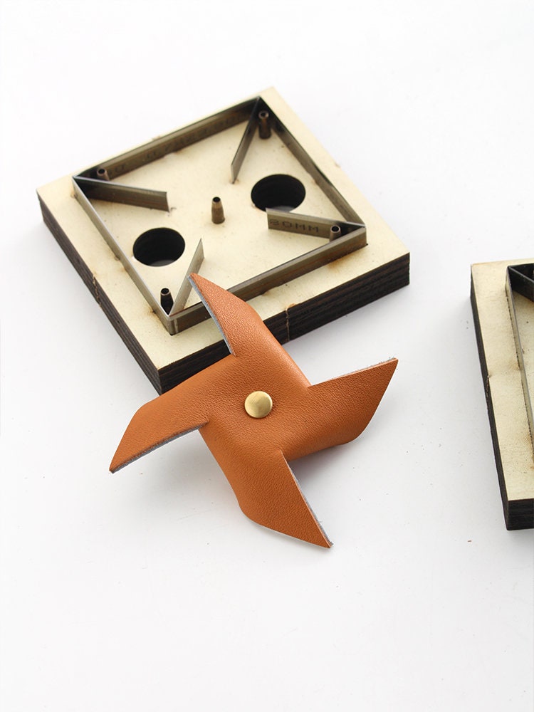 Leather Cutter Molds of Windmill 69mm