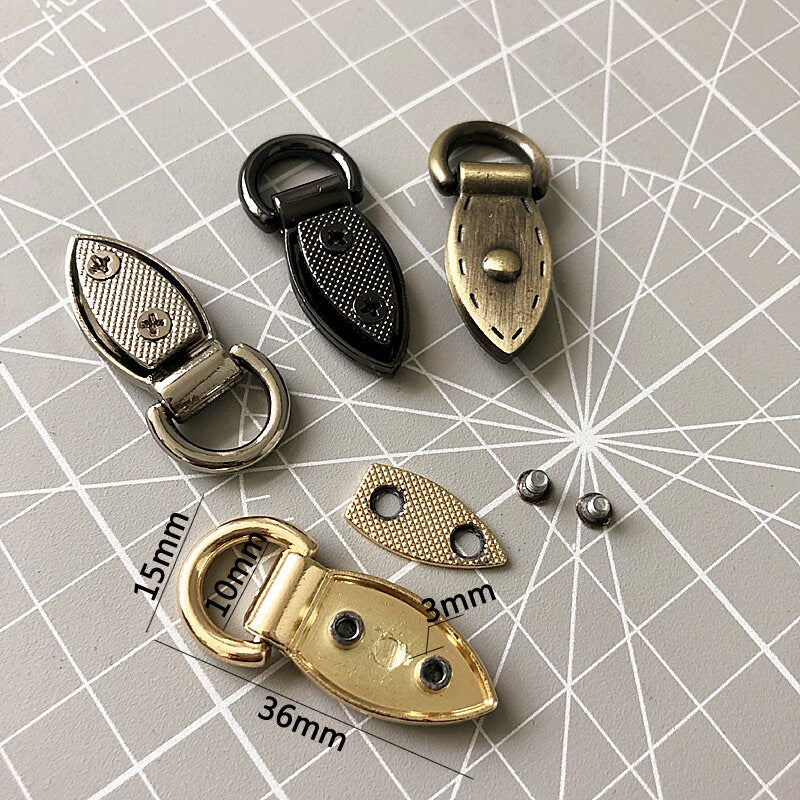 2 Pieces Metal Bag Buckle 36x15mm Pick Color