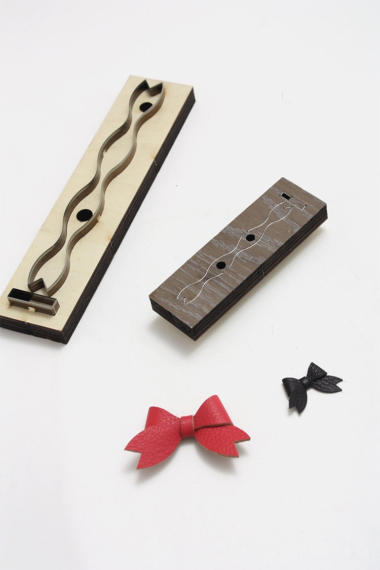 Leather Butterfly Cutter Molds Finished Butterfly Size 45x75mm/ 38x26mm