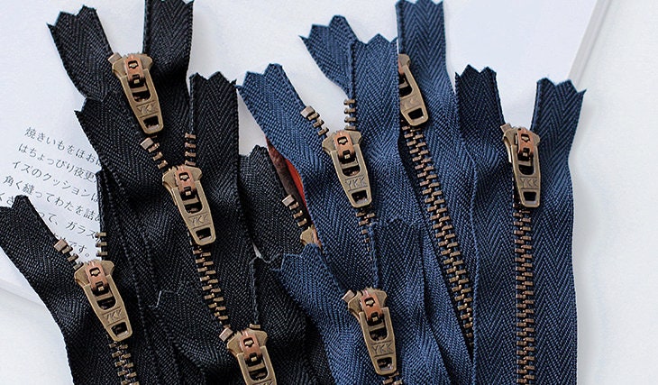 Jeans Zippers No.3 Closed End Blue And Black Color 12cm/14cm/15cm/18cm/20cm Pick Color And Size