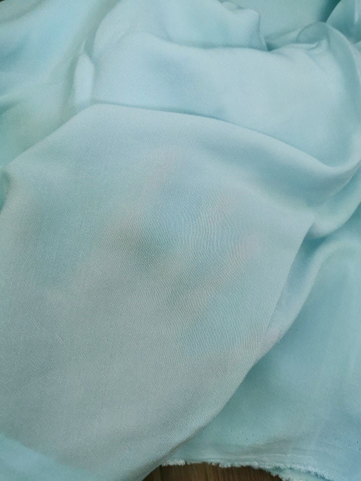 Light Blue Fabric Cotton Doll Cloth Fabric 135cm x 50cm