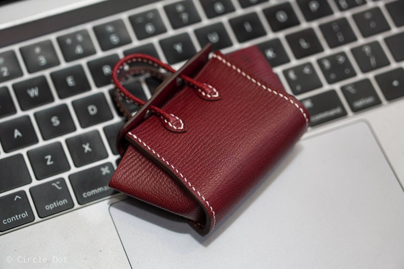 Craft Cards Pattern Mini Bag Pattern Finished Size 10cm x 6.5cm x 3cm