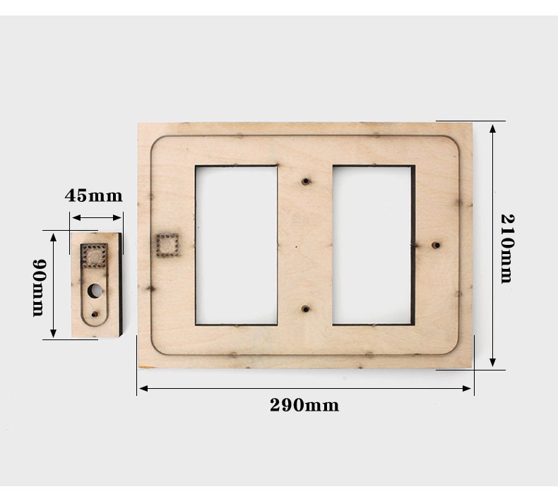 Leather Cutter Mold For Notebook Making A6 Project Size 12cm x 18.5cm