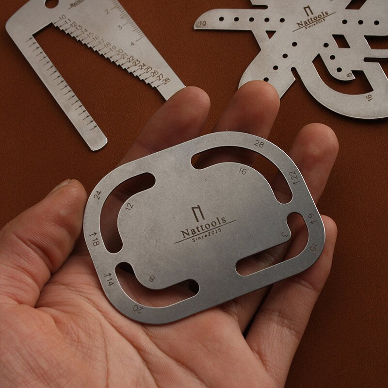 Leather Watch Straps Ruler Tool Set of 3