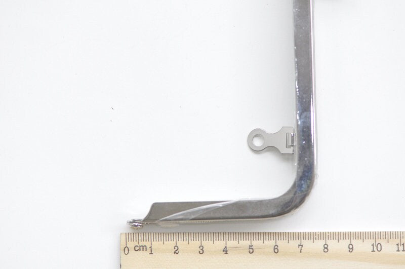 Silver Purse Frame Clutch Bag Purse Frame 20.5cm x 7.5cm