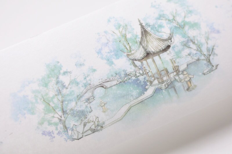 Retro Natural Masking Tape 50mm Wide x 3 Meters