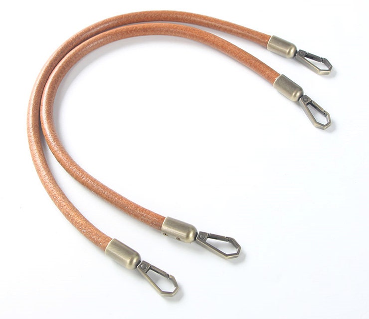 8mm Width Cowhide Leather Shoulder Handbag Strap 30/40/50/60cm