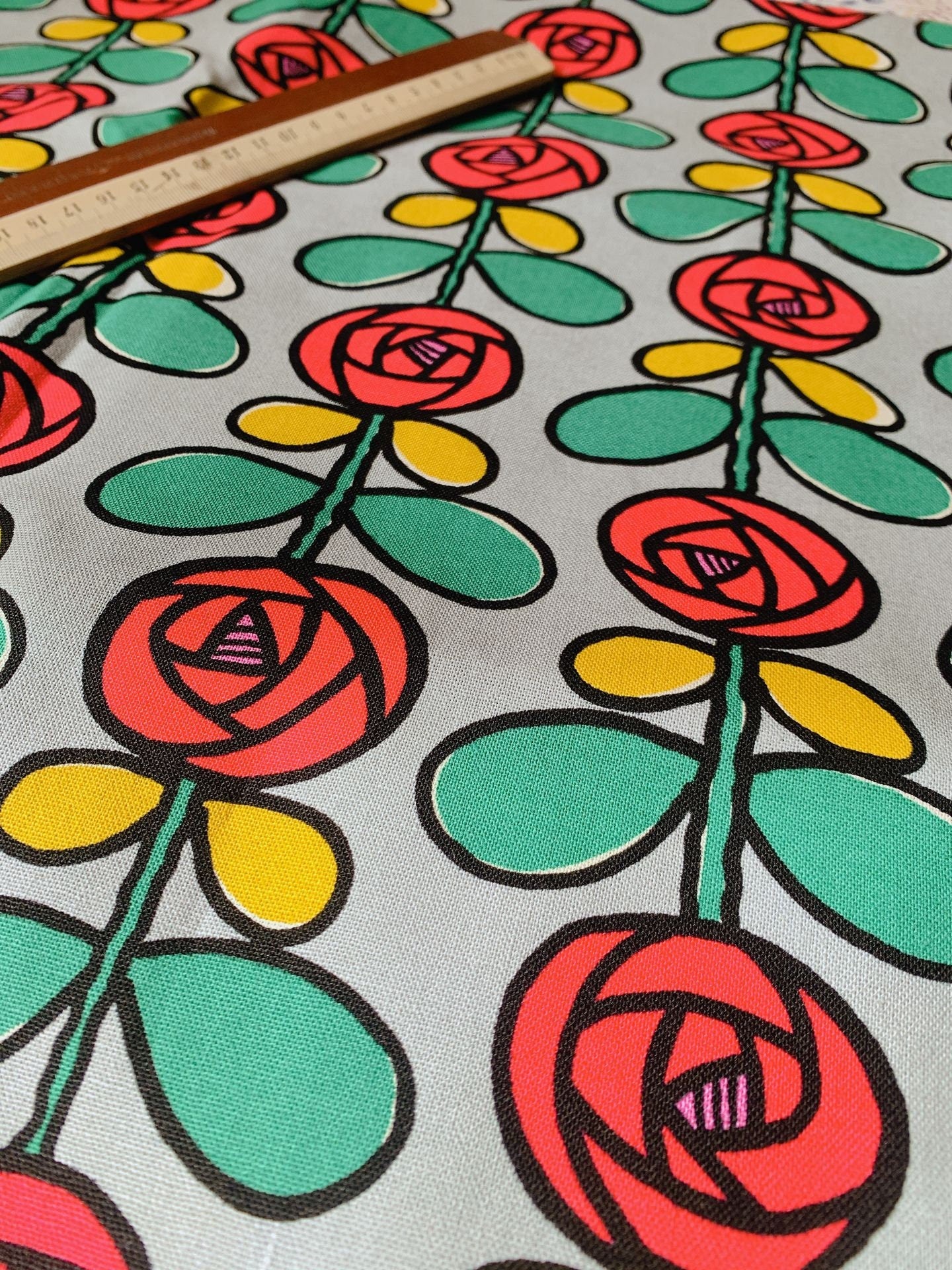 Pure Cotton Lining Fabric With Cute Flower Pattern 50x110cm