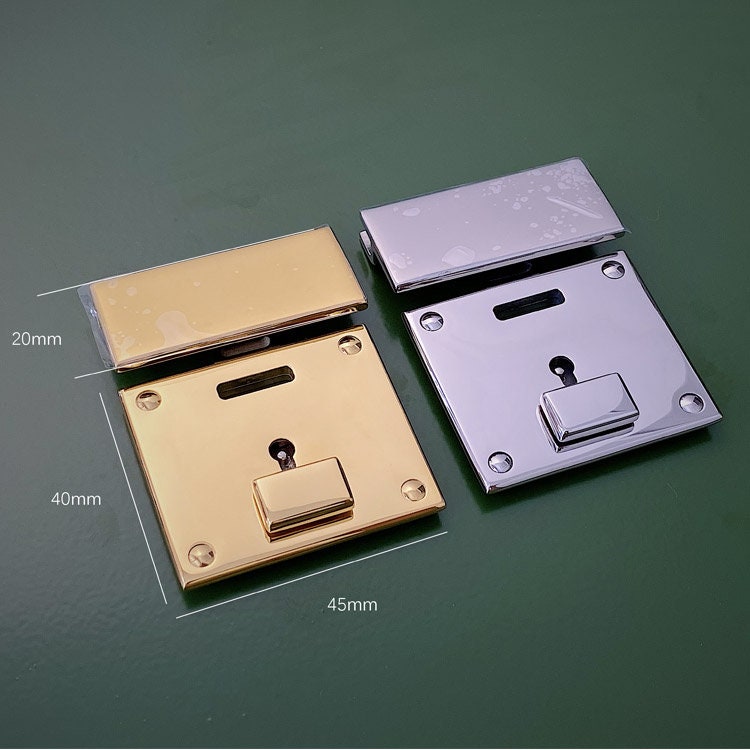 Retro Stainless Steel Purse Lock Purse Closure Leather Craft Accessory