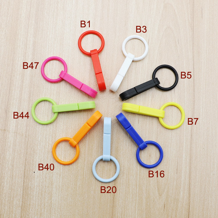 Plastic Lobsters 10 Pieces A Pack Each Color Inner Size 13mm(1