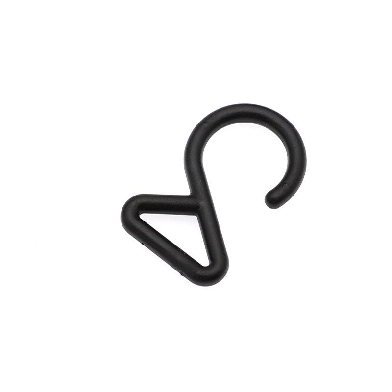 10pcs Black Plastic Lobsters Inner Size 20mm