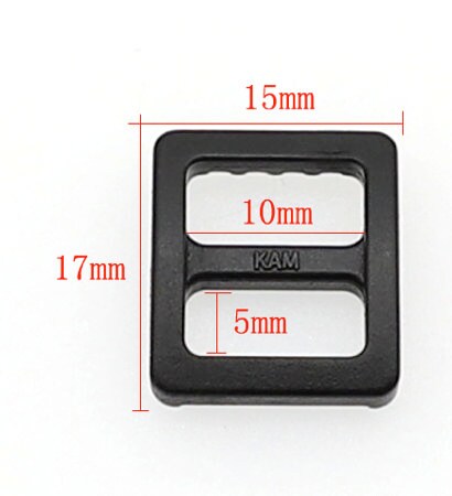 10mm Plastic Strap Adjuster Strap Sliders 10 Pieces A Pack Pick Color