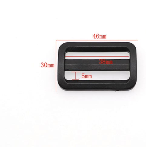 38mm Plastic Strap Adjuster Strap Sliders Pick Color