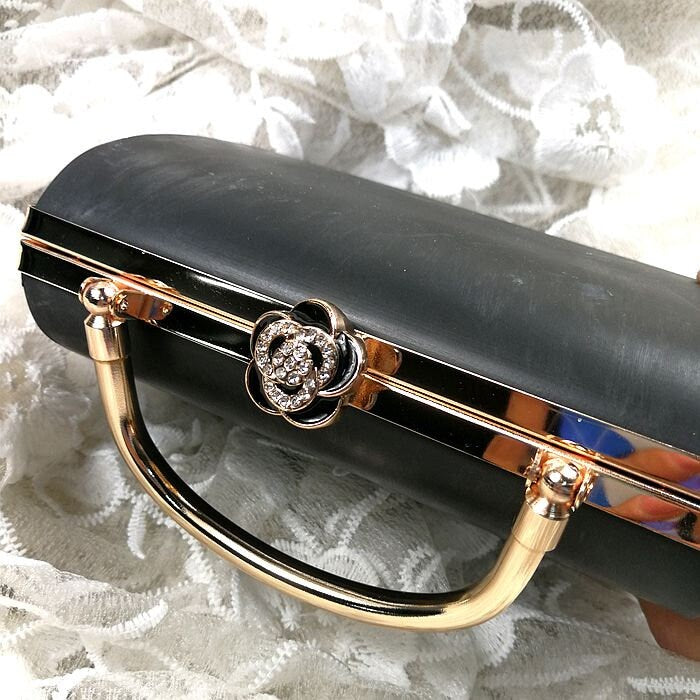 5 Pieces 18x15cm(7“x6") Box Purse Frame Clutch Bag With Handle Glue-in Style Light Gold Metal Purse Frame Set Pick Color