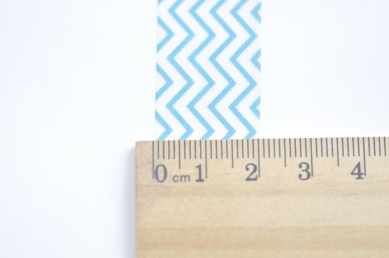 Blue Washi Tape Japanese Masking Tape 20mm x 5 Meters