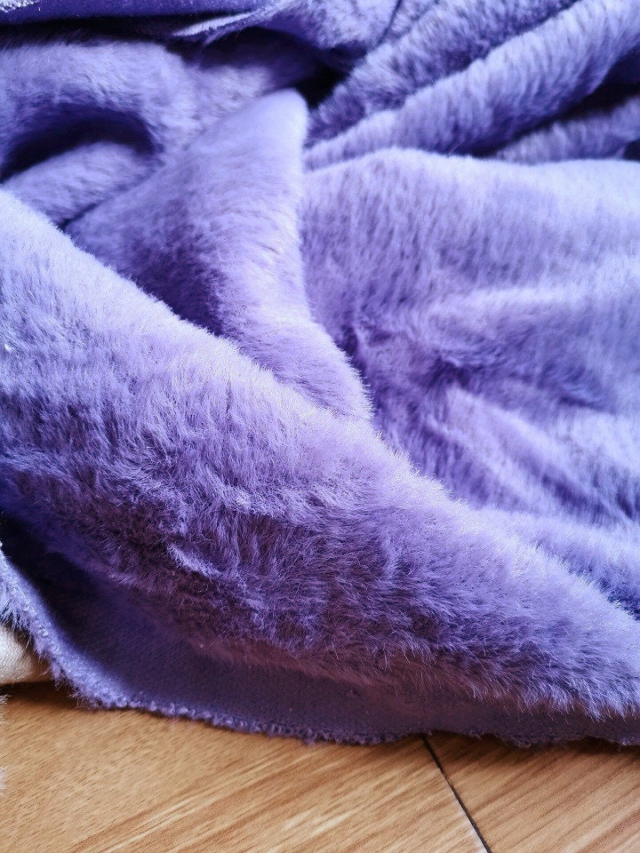 150cm x 48cm Purple Fabric Teddy Bears Fabric For Doll Making