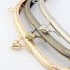20.5cm (8"）Retro Sewing Purse Frame Silver/Bronze/L.Gold Pick Color