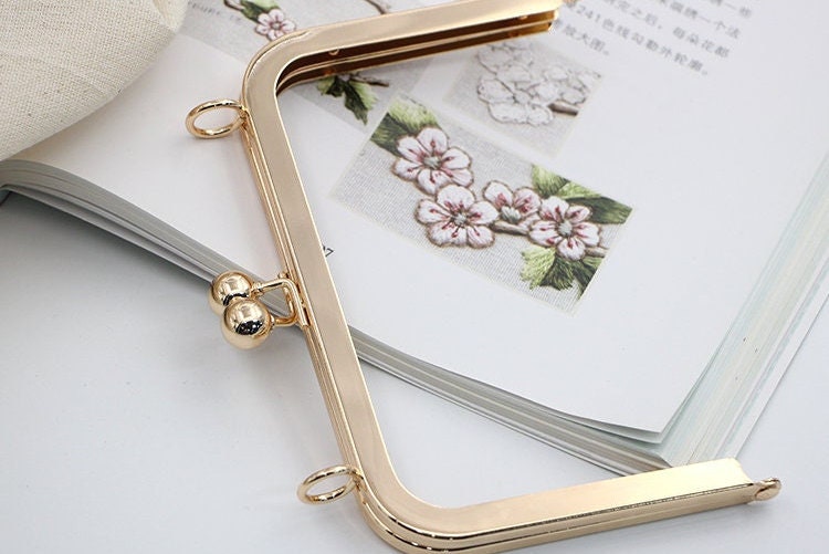 6" Purse Frame Bronze Bag Hanger Come With Screws 15.5cm x 9.5cm Pick Color