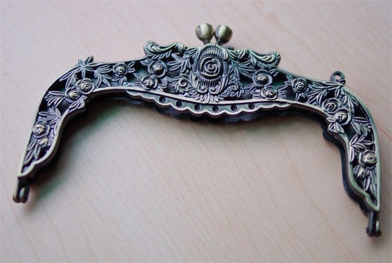 Purse Frame Bag Hanger Wedding Bag Come With Screws And Paper Pattern Purse Frame 16.5cm (6