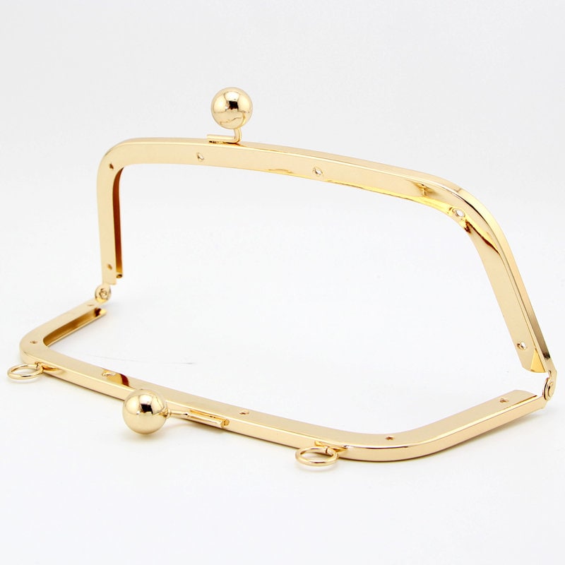 22cm (8")  L.Gold Purse Frame Come With Screws