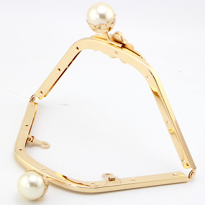 18cm (7") Metal Purse Frame Handle Purse Frame Gold/Silver Pick Color