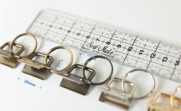 25mm Purse Clips Perfect Add Straps To A Bag Works With Leather/Canvas/ Pick Color 10pcs A Pack Pick Color