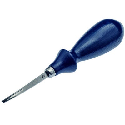 Edge Beveler With Smooth, Ergonomic Grip Leather Edge Recovery Tools Pick Size