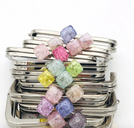 10.5cm ( 4") Purse Frame Radom Color Will Be Sent 5 Sets A Pack