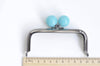 10cm (4") Gunmetal Black Purse Frame Glue-In Style Pick Color