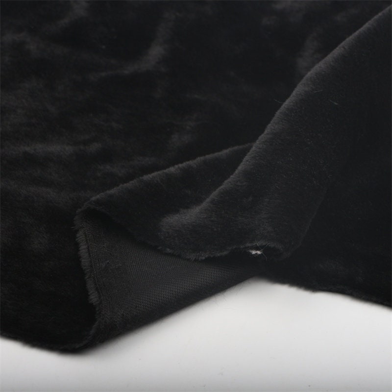 150cm x 40cm ( 59"x15") Black Fabric Teddy Bears Fabric For Doll Making
