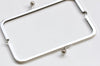 8" Metal Purse Frame Clutch Bag Purse Frame Glue-in Style Gunmetal/ Silver/ Bronze Pick Up Size 20cm x 8cm