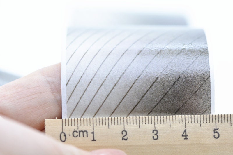 Retro Floor Washi Tape Lined Journal Tape 50mm wide x 3 Meters Roll No.12016