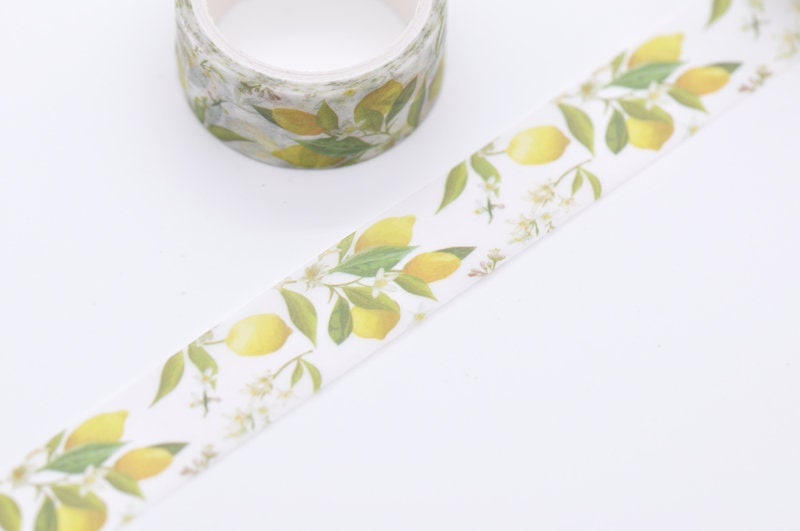 Leaves Scrapbooking Tape 10mm Wide x 3 Meters Roll